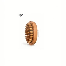 1/2pcs Wooden Massage Brush/Pad, A Body Massage And Treatment Tool Used To Relieve Fatigue And Soreness, Reduce Fat, Promote Lymphatic And Blood Circulation, And Exfoliate Dead Skin - Multicolor - View 12