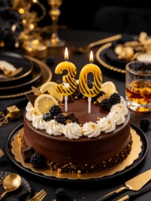 1pc Yellow & Black Striped Number Birthday Candle, Creative Zebra Stripe Cake Decor Candle With Transparent Support Rod, Suitable For Kids, Adults, 1st Birthday, Anniversary, Celebration Events And Photo Props, Fun Party Decoration, Birthday Decoration, Birthday Candle - One Size - View 4