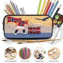 Football Player No. 9 2D Print 3 Pieces Set, Side Elastic Mesh Pocket Water Bottle Holder, Wide & Thick Breathable Adjustable Shoulder Strap, Nordic Fan Sports Style Commuter Travel Daily Storage Bag - Printed Bag - View 2