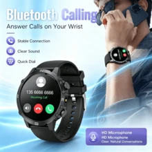 2026 New 1.5-Inch Smartwatch, Wireless Calling/Dialing, Multiple Sports Modes, Photo/Music Control, Message Notifications, Calendar, Alarm, Etc., Compatible With IPhone/Android, Perfect For Gifting To Family And Friends. - View 3