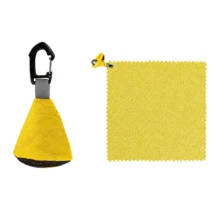 Quick Dry Sports Towel, Ultra Light Portable Sweat Towel With Carabiner Clip & Storage Pouch For Hiking Camping Running Outdoor Activities - Multicolor - View 7