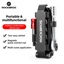 ROCKBROS Bicycle Repair Tool Set, Gift For Boyfriend - Black - View 12