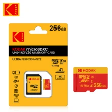 Kodak High-Speed U3 Micro TF Card, Smooth 4K Video Recording, Includes SD Card Adapter, Optional Capacities 32GB/64GB/128GB/256GB, UHS-I, Suitable For Mobile Devices - View 11