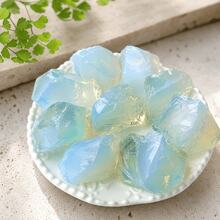 Batu Mentah Kristal Protein Terbuat Dari Bahan Alami, Cocok Untuk Dekorasi Rumah, Batu Mentah Kristal DIY, Pengisi Akuarium Dan Hadiah Liburan. - putih - View 3