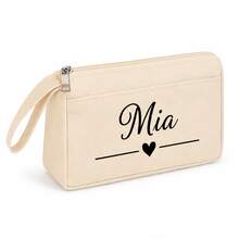 Customizable Pencil Case, Customizable With Name Or Text, Large-Capacity Pencil Pouch, Easy-To-Open Pencil Box, Multifunctional Storage Pencil Case, Available In Multiple Colors, Back-To-School Season Gift - Multicolor - View 9