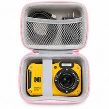 Hard Case For PIXPRO WPZ2 Camera, Pink Carrying Case With Mesh Pocket - View 12