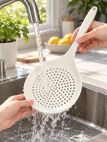 Strainer Spoon / Skimmer Spoon / Colander / Large Noodle Spoon / Skimmer Strainer Spoon / Practical Kitchen Gadgets - Multicolor - View 10