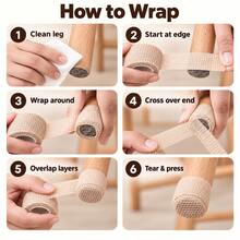 Woven Furniture Leg Wraps, Cuttable Chair Leg Pads, Table, Sofa And Stool Leg Covers, Non-Slip Protection, Helps Reduce Floor Scratches And Noise - Furniture Protection - View 4