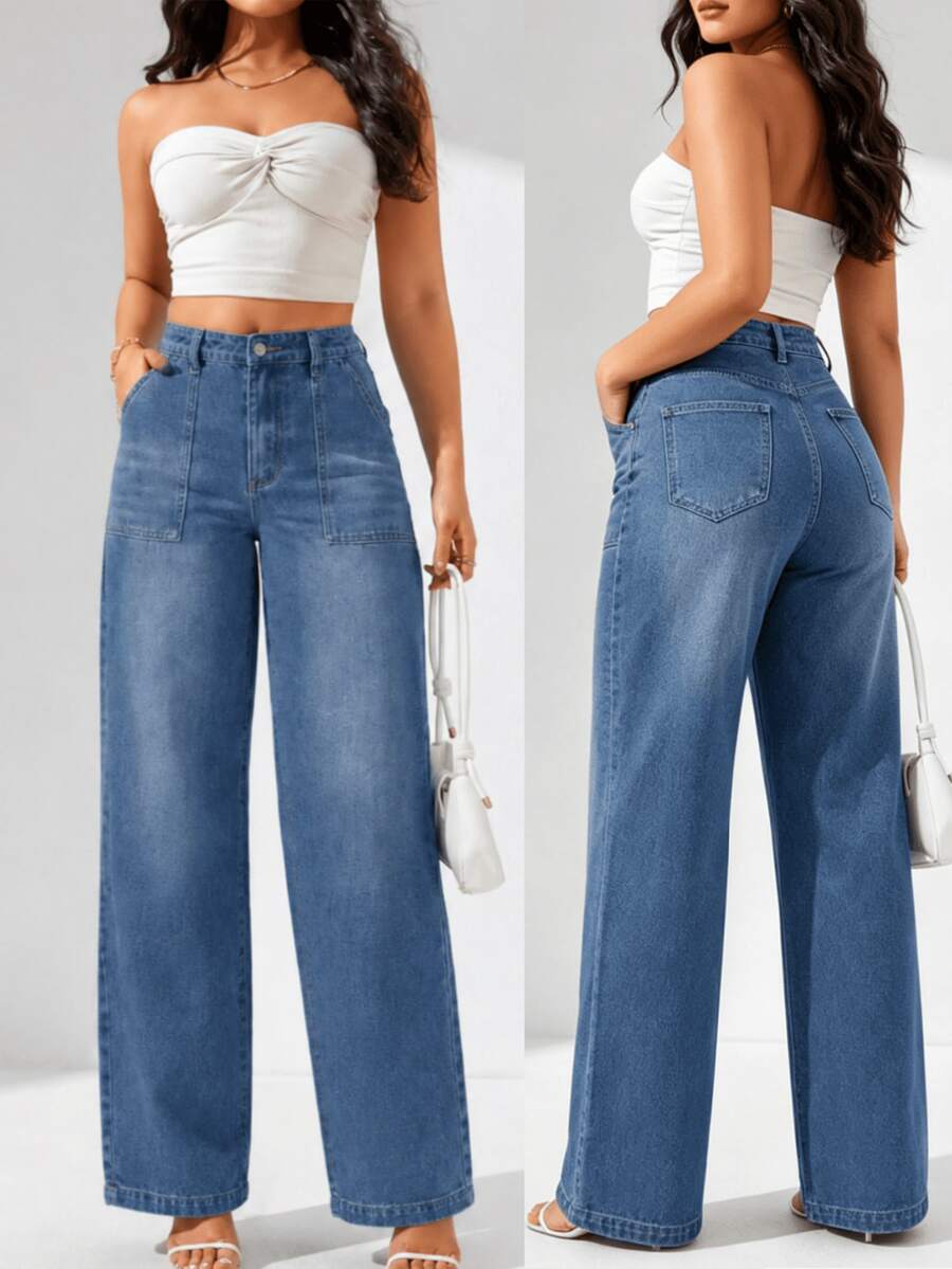 Women Jeans - 2087 Blue - View 1