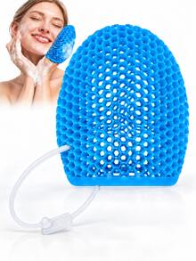 TPU Bath Cleaning Finger Sleeves Honeycomb Design Gentle Dead Skin Removal Deep Exfoliation Quick Lather Fast Drying Bathing Shower Scrubbing Makeup Removal Daily Essential - Multi-color - View 13