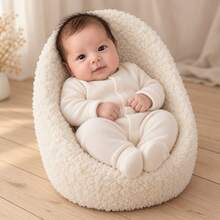 Perlengkapan Fotografi Bayi Baru Lahir, Sofa Mini Lembut dan Empuk, Kursi Pose Bayi, Kursi Foto Bayi Laki-laki dan Perempuan, Perlengkapan Pose Studio, Untuk Usia 0-3 Bulan - MultiWarna - View 9