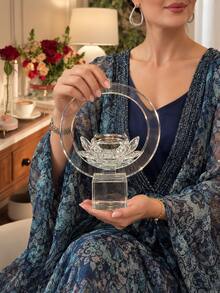 Latest Popular Incense Burner: Elegant Bay Style Design, Suitable For Agarwood And Spices, Can Complement Your Personal Style And Blend Seamlessly With Home Decor. Perfect For Daily Use, Weddings Or Gatherings With Friends And Guests, Ideal For Reception Areas And Welcoming Guests. - Transparent Handheld Crystal Incense Burner - View 11