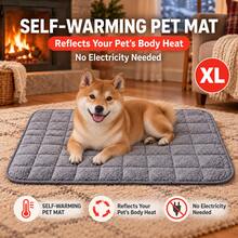 Cat & Dog Heat Reflective Pet Mat, Soft Quilted Self-Heating Pad, Suitable For Cold Weather - Multicolor - View 14