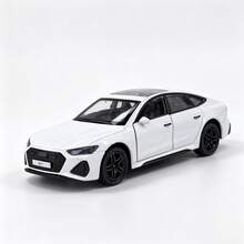 1pc Alloy Die-Cast Sport Sedan Model Car, Detailed Vehicle Miniature With Openable Doors & Trunk, 4 Colors Random Style, Desktop Display Collectible, Birthday Gift, Christmas Gift, Holiday Gift Choice - Multicolor - View 9