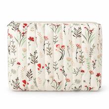 Fresh Pastoral Style Makeup Bag Set, Overall Style Fresh And Cute, Zipper Closure, Lightweight And Practical, Soft And Fluffy Texture Storage Bag, Multi-Functional Women's Handbag, Large Capacity Storage For Cosmetics, Toiletries, Skincare Products, Makeup Brushes And Other Personal Items. Different Sizes Convenient For Classification And Organization, Suitable For Home Vanity And Travel Essentials. - Multicolor - View 11