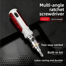 14-In-1 Ratchet Screwdriver Set, Multi-Function Odd-Shaped Bits, Home Repair Tool Kit - Multi-color - View 5