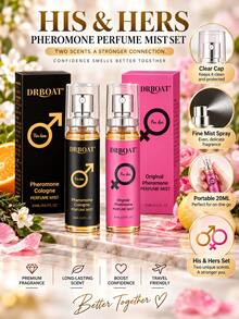 Pheromone Cologne Perfume Mist Bundle – Perfume Mist Duo With Original And Grapefruit & Pepper & Vetiver, Long-Lasting For Gathering & Dinner, Business Meeting & Client Visit. - Multi Scents - View 10
