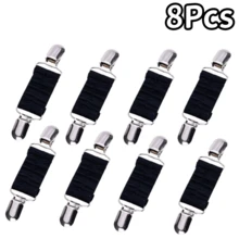 1/2/3/4/5/8pcs New Dress Strap Clip Set, Elastic Clothing Clips For Tightening Dresses, Cardigan Necklines, Shirts And Back Straps, Suitable For Women - Multicolor - View 37