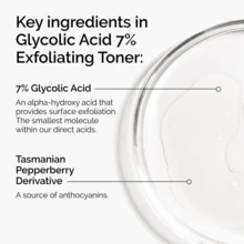 The Ordinary Ácido Glicólico 7% Toning Solution 240ml Exfoliante Facial Tónico Sin Aceites Sin Alcohol, Regalo Perfecto de Navidad, Peeling Químico de Noche para Todo Tipo de Piel (Seca, Grasa, Sensible), Antienvejecimiento Antiimperfecciones, Minimiza Poros Ilumina Suaviza, Reparación Calmante Control de Aceite - 1 pieza - Ver 3