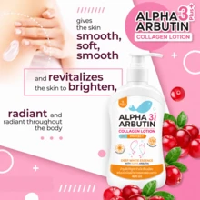 Alpha Arbutin 10x Whitening Body Lotion 400ml, Icy Instant Brightening Whitening Cream, Non-Greasy Fast Absorption, UV Protection, Targeted For Spots Body Lotion - Collagen - View 6