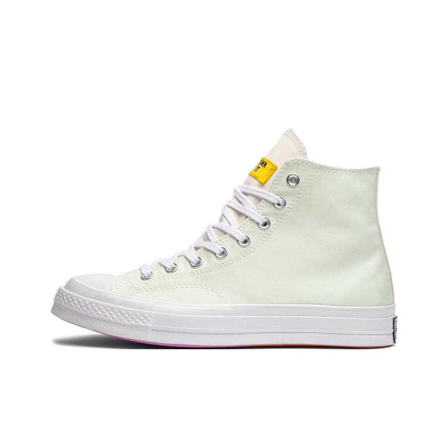 Sepatu Kanvas High-Top Chuck Taylor All Star Chameleon Era 1970-an Kolaborasi Chinatown Market x Converse, Unisex, Warna-warni. - Putih - View 1