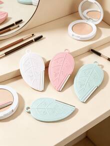 Leaf Shape , Cute Embossed Portable Face Hair Remover, Safety Guard Dermaplaning Tool For Women, Makeup Accessory For Eyebrow Shaping - Multicolor - View 6