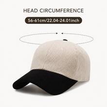 1pc Unisex Adjustable Baseball Cap, Classic Daily Wear Hat, Suitable For Outdoor Travel And Sports - Multicolor - View 10