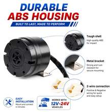Car Horn Buzzer Forklift Reverse Alarm Horn Universal Reverse Warning Horn Beeping Sound Reverse Alarm Horn Accessories - A - View 9