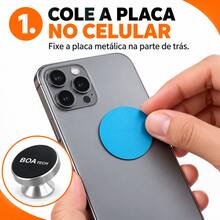 Suporte Magnético Veicular Para Carros com Ventosa - Rotação 360° e Proteção Inteligente - SP04 - Visão 3