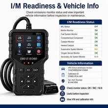 V511 Professional OBD2 Scanner, Car Diagnostic Code Reader, Supports All OBDII Modes, 40,000+ DTC Library, Real-Time Data Graph, Battery Startup Test, SMOG Inspection And I/M Readiness Status - V511 - View 6