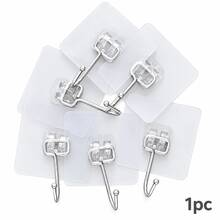 1-30 Heavy Duty Self-Adhesive Hooks, Suitable For Keys, Bathroom, Shower, Outdoor, Kitchen, Door, Home Decor, Utility Room - Multicolor - View 15