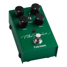 Pedal de efeito analógico para guitarra Tube Drive Fuhrmann Td10 Verde - Verde - Visão 6