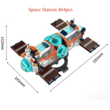 1706PCS Astronaut Space Series Building Blocks, Space Station, Rocket Creative Desktop Decoration, Christmas Gift - Multicolor - View 11