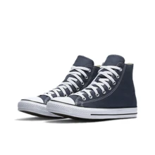 Converse Chuck Taylor All Star High Top Fashionable Versatile Supportive Lightweight High-Top Canvas Shoes Unisex Navy Blue - Blue - View 2