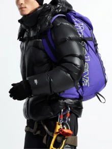 CAMEL CROWN Men's 800 Fill Power White Goose Down Jacket, 95% Down 232g Fill Weight, 10D Water-Resistant Winter Padded Coat With Detachable Hood For Skiing Hiking - Phantom Black - View 4