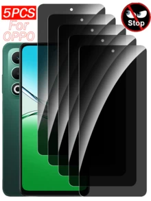 5 buah Pelindung Layar Anti-Intip, Ketebalan Ultra Tipis 0,33mm, Mendukung Pengenalan Wajah, Anti Gores & Anti Minyak, Kemasan Kotak Keras - Hitam - View 12