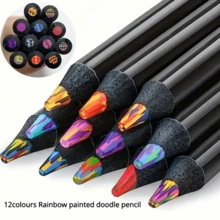 30 Rainbow Pencils, 30 Colored Pencils Set, 5/10/30 Colored Pencils ...