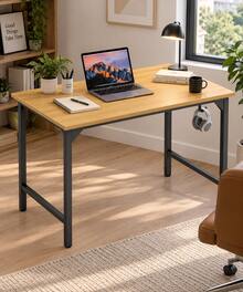 Home Office Desks - Beige - View 2