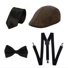1-5pcs Men's Herringbone Flat Cap, Newsboy Cap, Taxi Driver Hat, Hunting Cap, Suitable For Outdoor & Daily Use - one-size - View 7