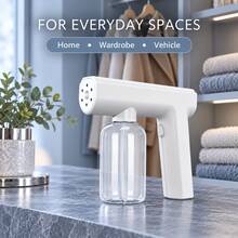 1pc 300ml Electric Nano Spray Gun, USB Rechargeable, 1200mAh Battery Capacity, Humidifier, Air Aromatherapy Machine, Sprayer, Fragrance Diffuser - Mother's Day Gift! - White - View 5