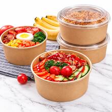 Disposable Food Containers - Mocha Brown - View 2