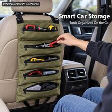 Heavy-Duty Canvas Tool Bag – Multi-Function Portable Roll-Up Organizer For Woodworking, Electricians & Repair – Durable Storage Pouch For Car & Workshop – Compact Spacious Design With Reinforced Stitching & Comfortable Handle - A - View 3
