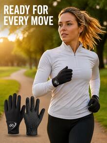 Sports Equestrian & Golf Gloves, Breathable & Warm, Touchscreen Compatible, Suitable For Horse Riding, Golf, Fishing, Gardening Competitions & Outdoor Activities, Equestrian & Golf Accessories, Horse Riding Gear, Motorcycle - Multicolor - View 3