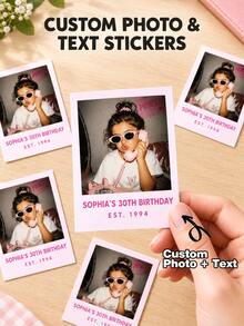 Personalized Photo Tie Patch, Customized Commemorative Tie Sticker, Wedding Tie Decoration, Gift For Dad, Grandpa, Groom's Father, Valentine's Day - DTF Transfer - View 13