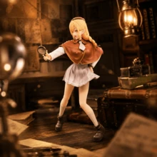 1件 18~10cm Cosplay 公仔 PVC 偵探女巫惡魔 3款 動漫少女收藏模型 動漫迷禮物 桌面裝飾 - 彩色 - 查看 9