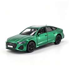 1pc Alloy Die-Cast Sport Sedan Model Car, Detailed Vehicle Miniature With Openable Doors & Trunk, 4 Colors Random Style, Desktop Display Collectible, Birthday Gift, Christmas Gift, Holiday Gift Choice - Multicolor - View 10