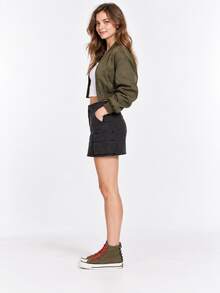 Converse 1970s Vintage Casual Leather Non-Slip Lightweight High-Top Sneakers Unisex Olive Green - Olive Green - View 7