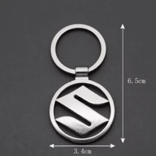 3D Metal Car Logo Keychain Badge Emblem Key Chain Rings For Suzuki ...