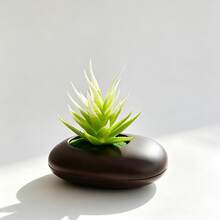 3pcs Faux Succulent Plants Mini Potted Plants Realistic Artificial Greenery Desktop Decor, Fake Plastic Aloe Plants, Green And Fresh, Suitable For Home, Office Desk, Bookshelf, Room, Bathroom Decoration, Compact And Exquisite - Multicolor - View 11