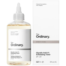 The Ordinary Ácido Glicólico 7% Toning Solution 240ml Exfoliante Facial Tónico Sin Aceites Sin Alcohol, Regalo Perfecto de Navidad, Peeling Químico de Noche para Todo Tipo de Piel (Seca, Grasa, Sensible), Antienvejecimiento Antiimperfecciones, Minimiza Poros Ilumina Suaviza, Reparación Calmante Control de Aceite - 1 pieza - Ver 10